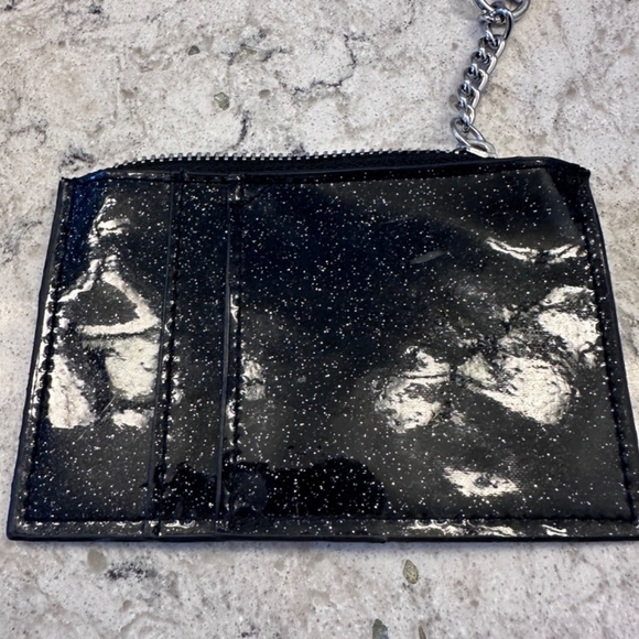 Sparkly Black Card Keychain - Picture 2 of 5